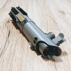 IMG_20171212_070027.jpg STL file Graflex Lightsaber・3D printable model to download