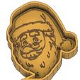 pn2.jpg 4 Christmas Cookie Moulds - Santa Claus - Gift - Cookie - Cookie cutter - Cookie cutter