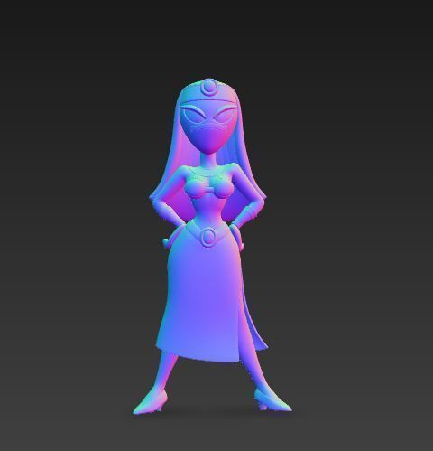 🦆 duck dodgers queen Queen Tyr'ahnee・ STL File for 3D printing・Cults