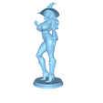 model-2.png Morwen Ash – Fantasy Female Witch Figure STL