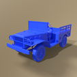 A.png DODGE WC-51 PRINTABLE MILITARY TRUCK WITH SEPARATE PARTS
