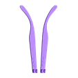 Patillas.stl STL file SunGlasses・Model to download and 3D print
