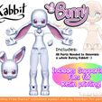 base-bunny-kabbit.jpg [KABBIT BJD] - Bunny Kabbit BJD  + Pre-supported SLA Files- (For FDM and SLA Printers)