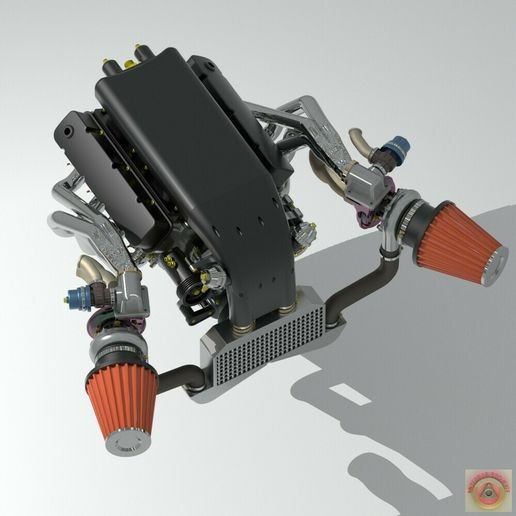 Turbo3D 自作PC② ZX10R 3D printed stainless turbo header