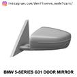 g31.png BMW 5-series G31 door mirror
