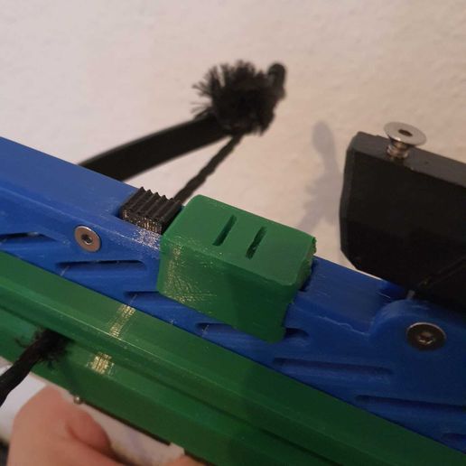 slinghammer mag cap secure clip - 3D model önizlemesi