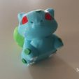 20160725_160213.jpg Archivo STL BulbaSaur Pokemon Go 3dFactory Brasil・Modelo de impresión 3D para descargar