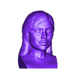 Kylie_Jenner_standard.stl Kylie Jenner bust 3D printing ready stl obj