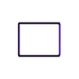 Window Trim Back.stl STL-Datei Camper Van im Stil der 1980er Jahre für 1/10 RC・Design zum Herunterladen und 3D-Drucken