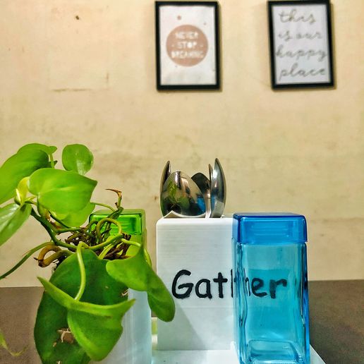 Table top Planter - 3D model önizlemesi