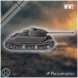 9.jpg Pz.Bef.Wg.VI P（VK 45.01 上装甲）重型坦克 - 德国 西部东线 诺曼底 斯大林格勒 柏林突出部 二战