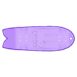 Surfskate2.stl Cubierta de surfskate keychan