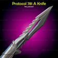 3.jpg Protocol 781 Knife Cosplay Valorant - STL File 3D print model