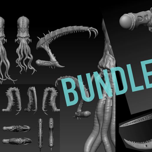 Alien_conversion_bundle_2022/23 - Cults3D 3D Model | 3Drop