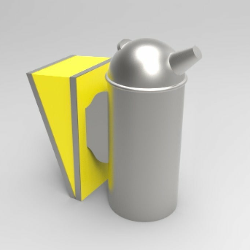 Affumicatore bee api smoker beehive - 3D model önizlemesi