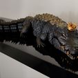 CROCODILE GÉANT ARTICULÉ