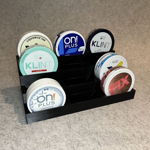 Display stand holder for snus