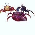 00P.jpg Crab, - DOWNLOAD Crab 3d Model - PACK animated for Blender-Fbx-Unity-Maya-Unreal-C4d-3ds Max - 3D Printing Crab Crab