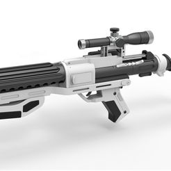 1.jpg -Datei Stormtrooper Blaster rifle F-11D with stock from Star Wars The Force Awakens 2015 herunterladen • 3D-druckbares Modell, CosplayItemsRock