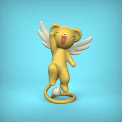 Keroberos.22.png STL file Keroberos Sakura Card Captor・Template to download and 3D print