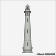 Bodie-Island-Lighthouse-EE.png BODIE ISLAND LIGHTHOUSE - N (1/160) SCALE MODEL LANDMARK