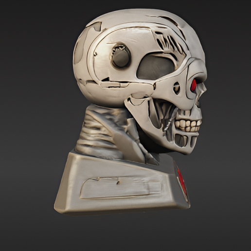 💀 terminator・ 3MF File for 3D printing・Cults