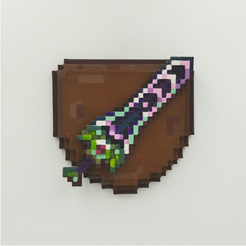 A-nail-hammered-into-a-wall.png STL file Terraria Zenith sword on rack (wall decoration)・3D printing design to download