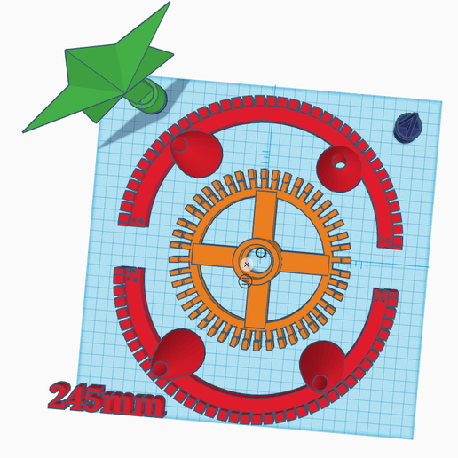 245mm-size-screen-shot.png Мини-пиксельное дерево из семян 300 мм и 250 мм с колышком, топпером и базовым кольцом WS2811