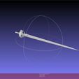 meshlab-2021-08-24-10-32-48-58.jpg Sword Art Online Asuna Lambent Light Rapier Model