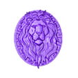Lion_bas-relief_3.stl Lion bas-relief 3 CNC