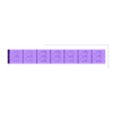 #1 3C #1 70' Load West Fraser Centerbeam Load.stl N scale Model Train Centerbeam Flat Car 40' / 50'  / 60' / 73' w/Wood and Covered Pallet Magnetic Loads for Micro-Trains Couplers