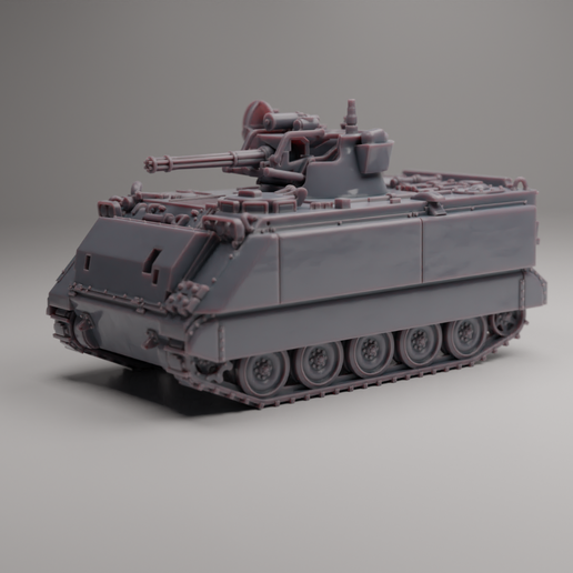 M163 Vulcan Air Defense System VADS 3D model