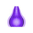 Vase Minimal B v2.obj Ribbed Vase