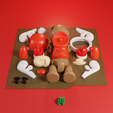 6R.png ARTICULATED CHRISTMAS REINDEER