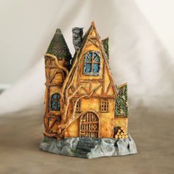 cover.jpg STL file Fairy Cottage・3D printable model to download
