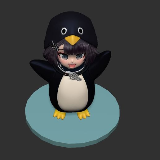 🐧 グガグガペンギンSTL｜GUGA STUDIO GKのバイラルレジンフィギュア