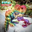 Flexi-Factory-Dan-Sopala-T-Rex-02.jpg Cute Flexi Print-in-Place T-Rex Dinosaur