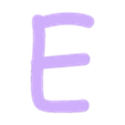 E.stl Weather-vane letters
