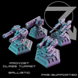 BallisticViz.png HEXTECH - Defensive Turrets  (Battletech Compatible Hex Terrain)