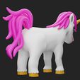 04.jpg Unicorn 3D Model
