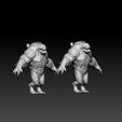 bea4.jpg Beast lowpoly and highpoly for game - unity3d beast - ue5 beast