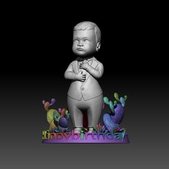 1.jpg Archivo STL Chibiboy regalo de cumpleaños・Plan de impresora 3D para descargar