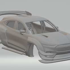 00.png Free STL file ford mustang race car・3D printer model to download