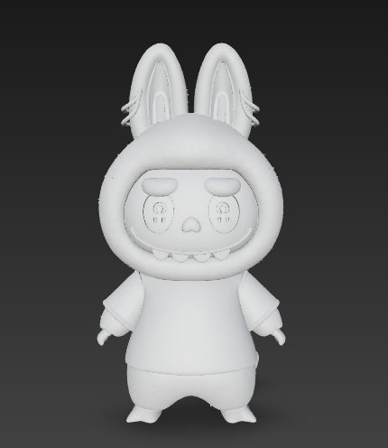 Captura-de-pantalla-2025-07-27-235926.png Dark Labubu The Monsters Modelo 3D - Edição com camisa às riscas - Ficheiro STL estilo Pop Mart - Brinquedo de arte gótica para colecionar - Figura imprimível em resina/FDM