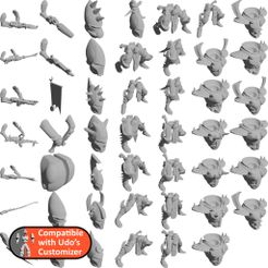folder.jpg Free 3D file Dark Space Elves Library for Udo's Customizer・3D print model to download