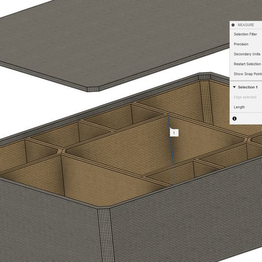 STL file sorting box・Model to download and 3D print・Cults