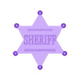 sheriff star.stl STL models for 3D printing and CNC Sheriff star