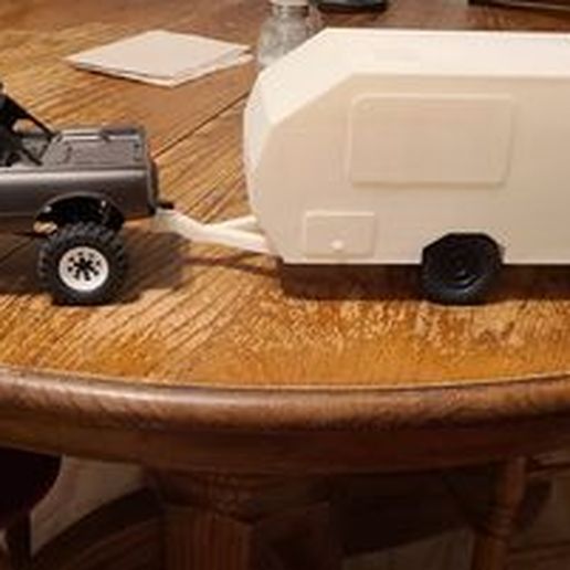 scale camper 3D model