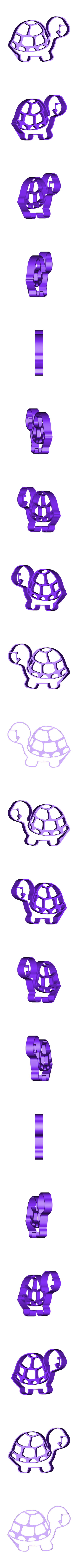 TORTOISE.stl TURTLE COOKIE CUTTER