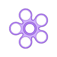 Spinner.stl String-Powered Spinner Gyroscope Using 608 Bearings